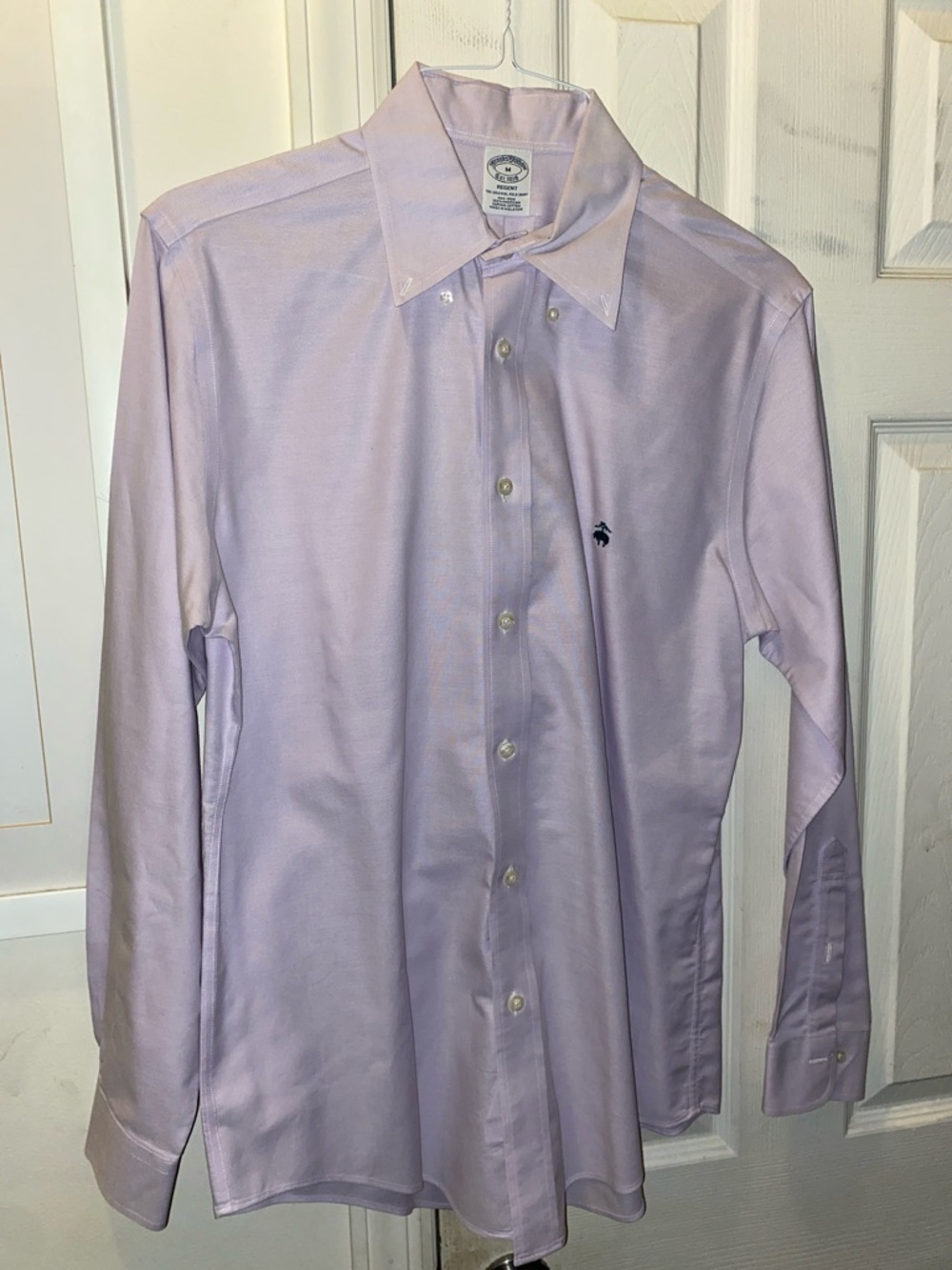 Brooks Brothers Light purple Lavender Button-Down Dress Shirt M